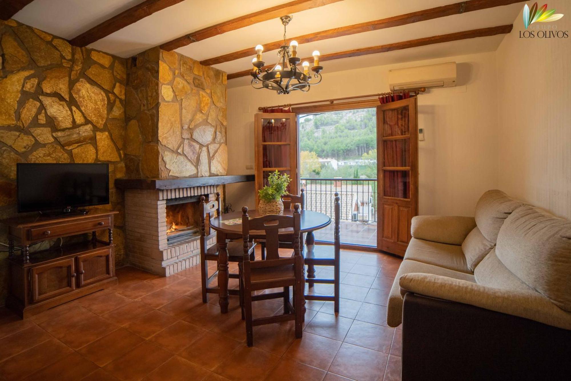 Apartamentos Los Olivos Alcalá del Júcar Kültér fotó